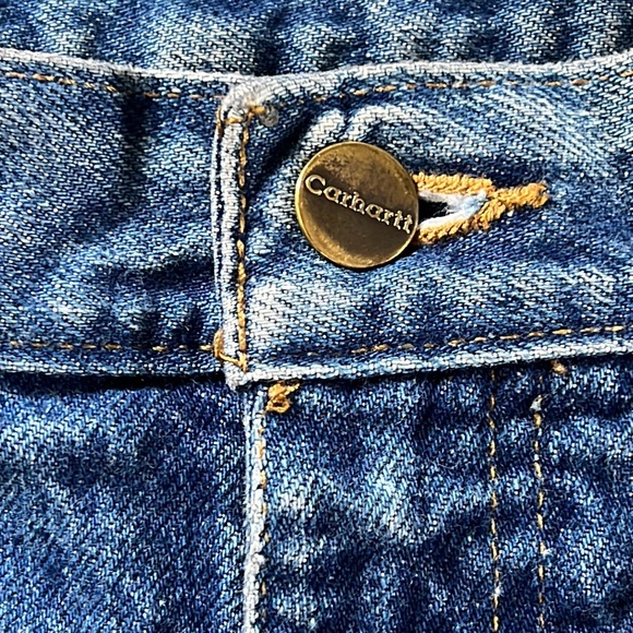 Carhartt Relaxed Fit Blue Jeans Sz 40x34 - Picture 8 of 13